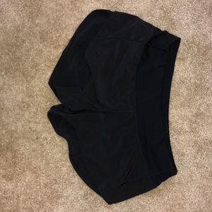 Lululemon 2”5 Black Shorts